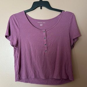 NWOT American Eagle Ribbed Crop Top